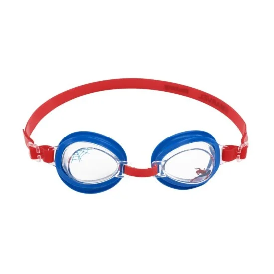bestway value goggles spiderman (one pair of goggles, 1 assorted colors) age 3+